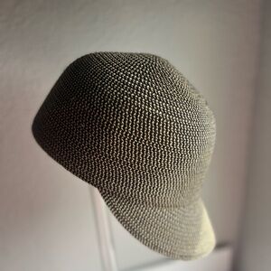 CRUISE CLUB WOVEN HAT - Neutral Beige BLACK